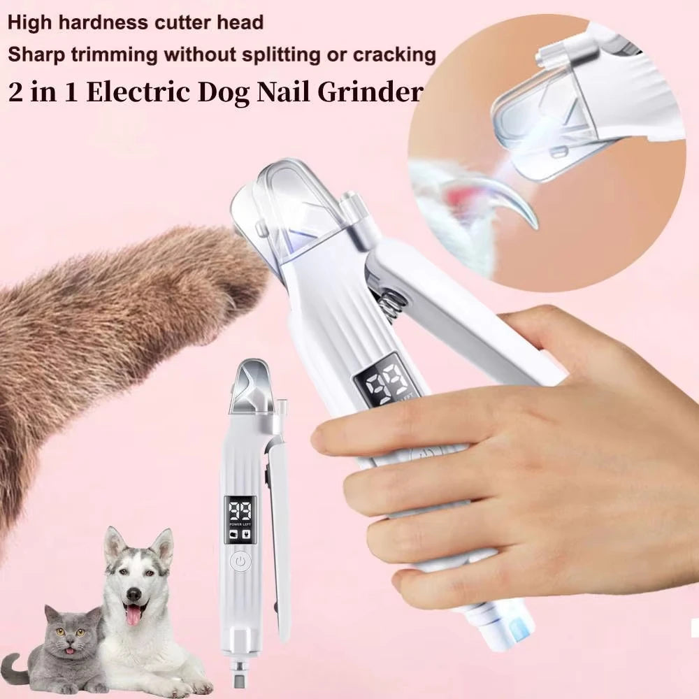 ProPrecision™ Dual-Speed LED Pet Nail Trimmer