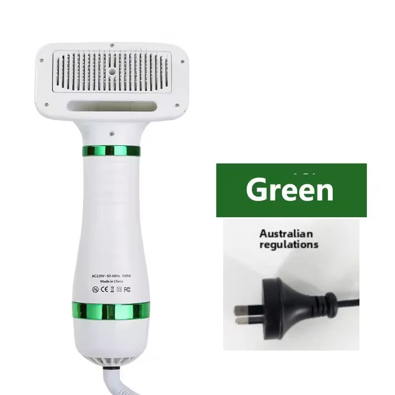 AirGroomer™ 2-in-1 Ultra-Quiet Dryer & Slicker Brush