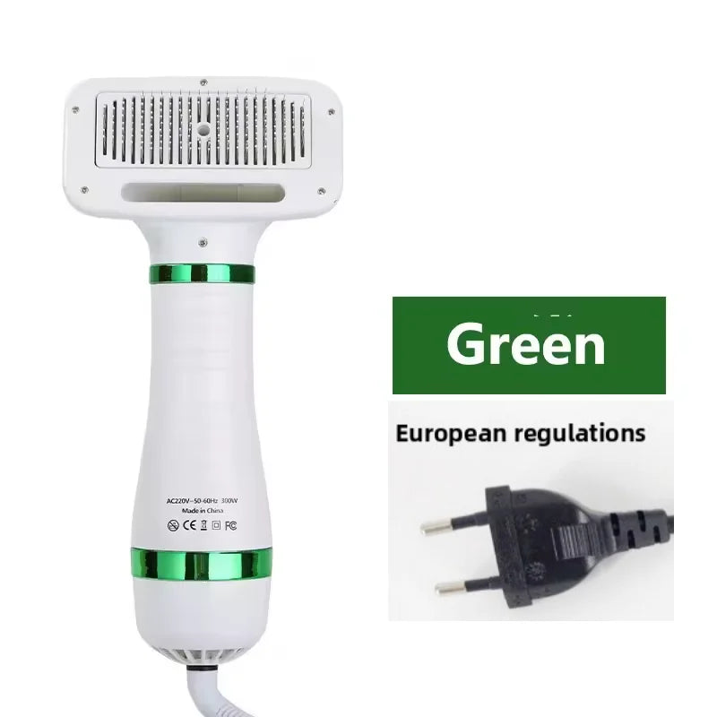 AirGroomer™ 2-in-1 Ultra-Quiet Dryer & Slicker Brush