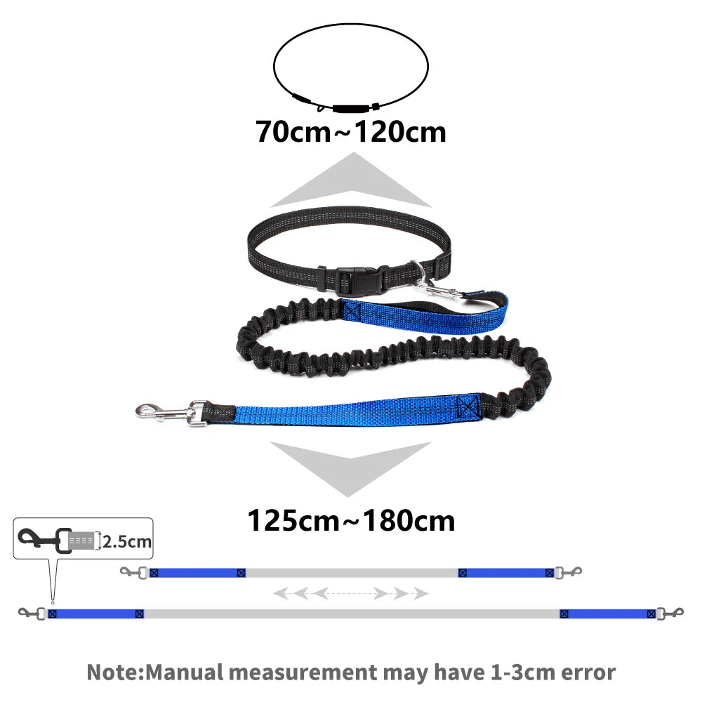 FlexStride™ Hands-Free Bungee Running Leash