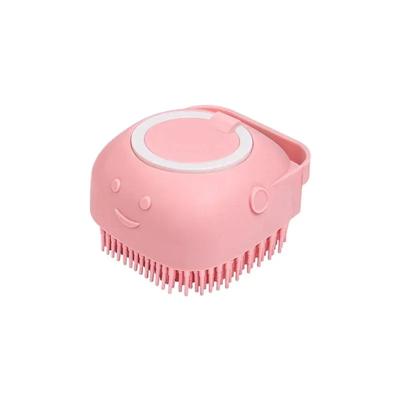 BubbleLather™ Silicone Shampoo Massage Bath Brush