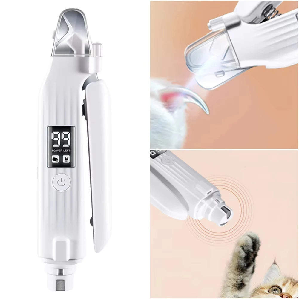 ProPrecision™ Dual-Speed LED Pet Nail Trimmer