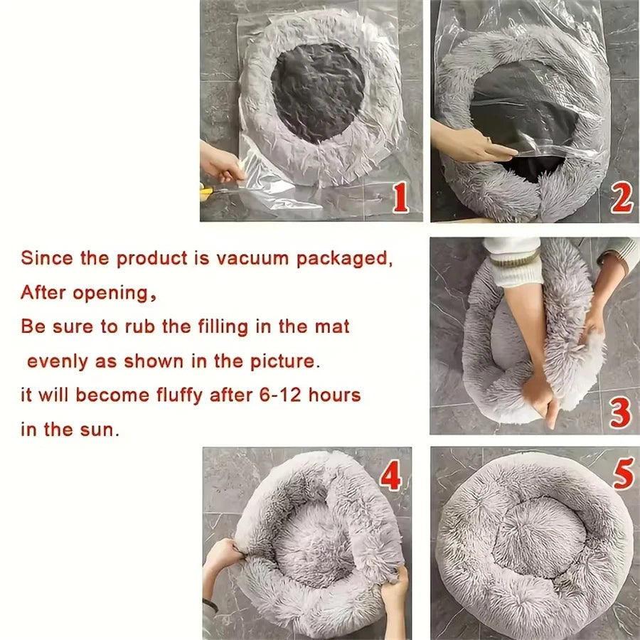 CloudRest™ Plush Anti-Anxiety Calming Pet Bed