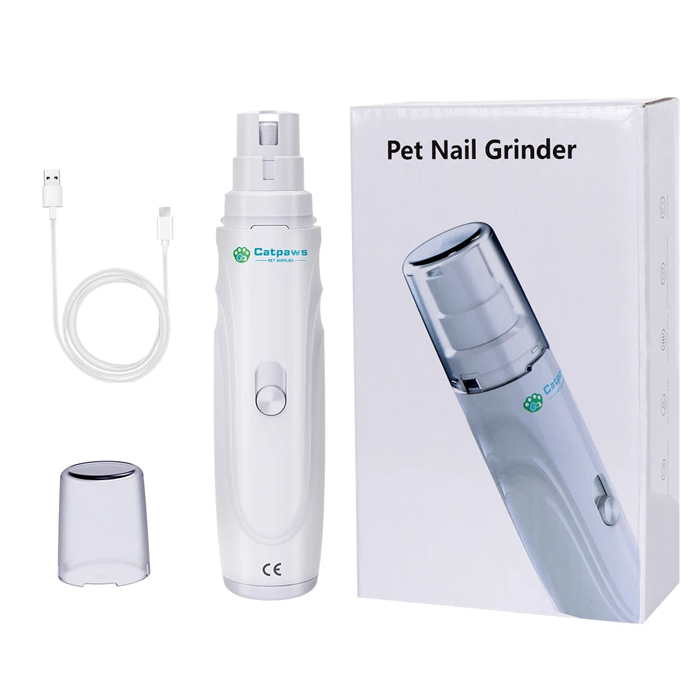 PawCare Pro™ Ergonomic USB Rechargeable Nail Grinder