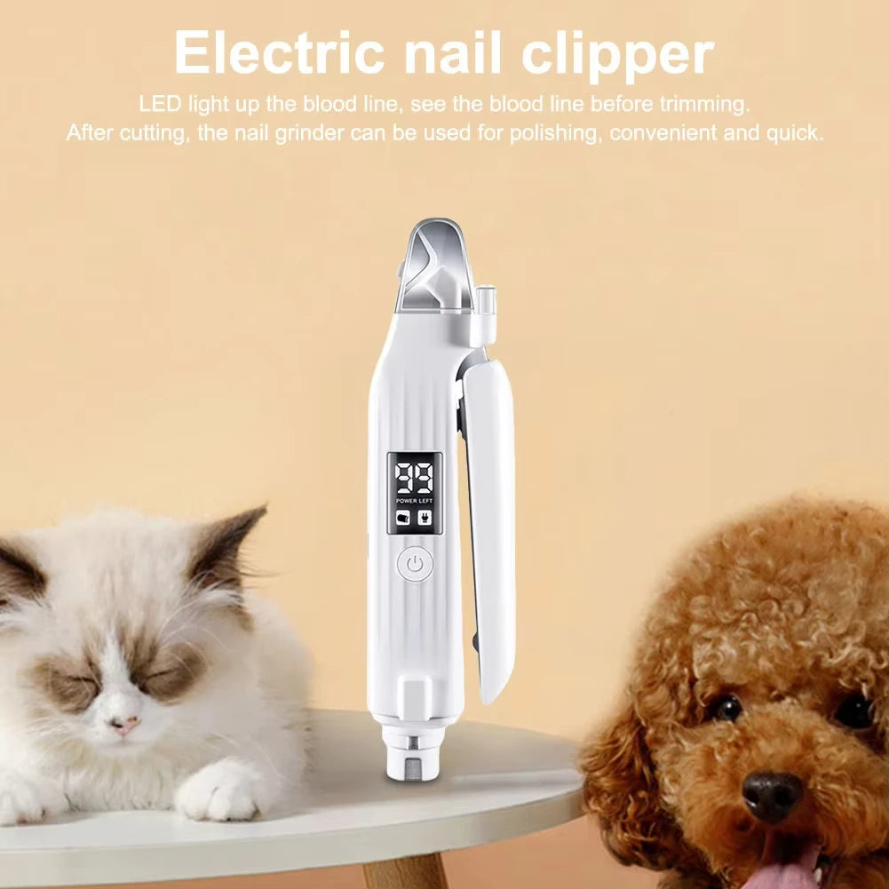 ProPrecision™ Dual-Speed LED Pet Nail Trimmer