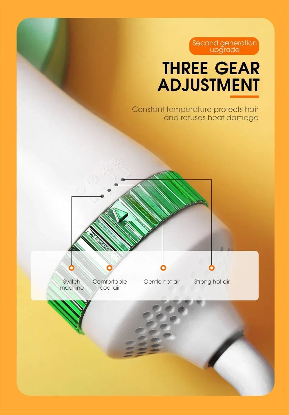 AirGroomer™ 2-in-1 Ultra-Quiet Dryer & Slicker Brush